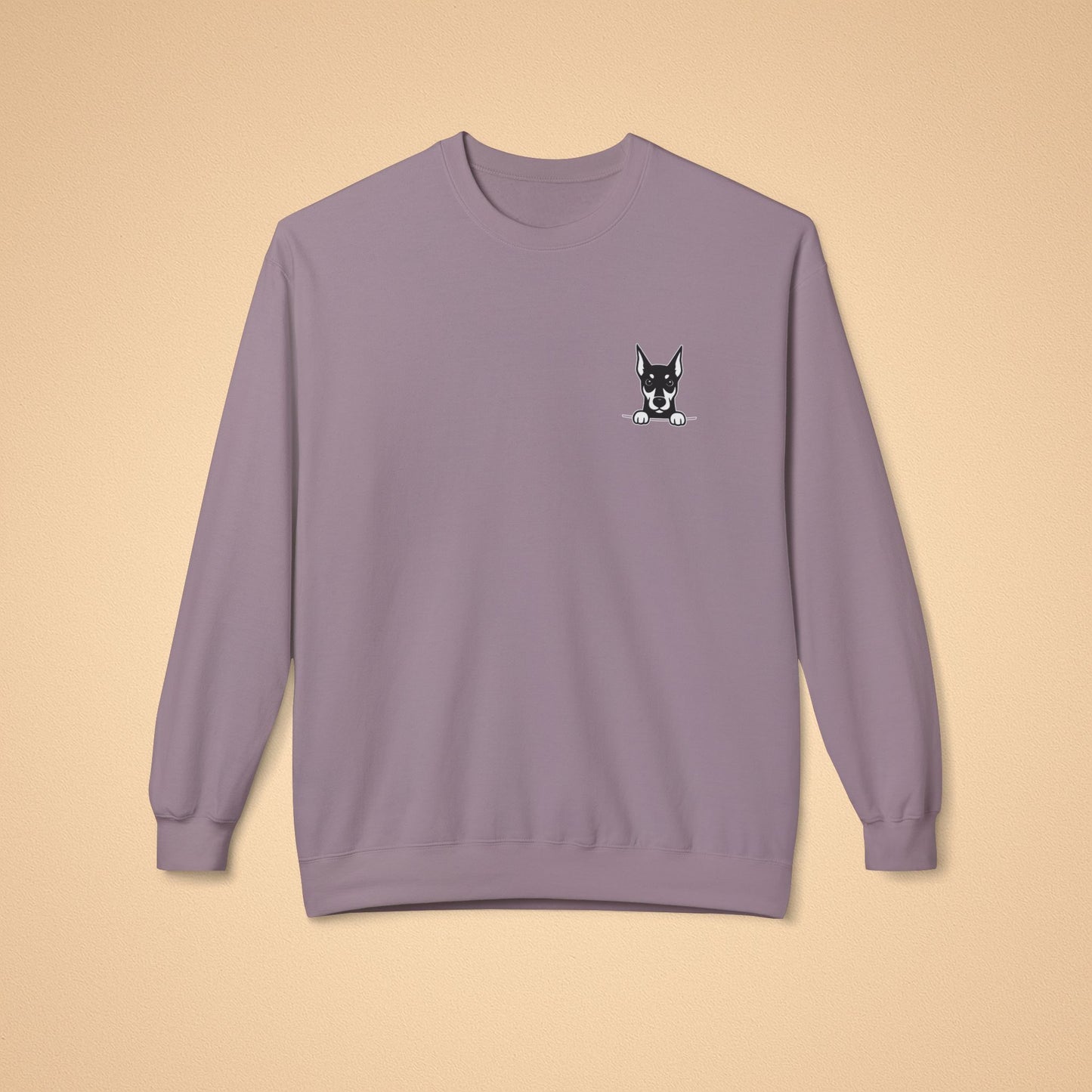 Doberman Crewneck Sweatshirt – Cozy Midweight Fleece