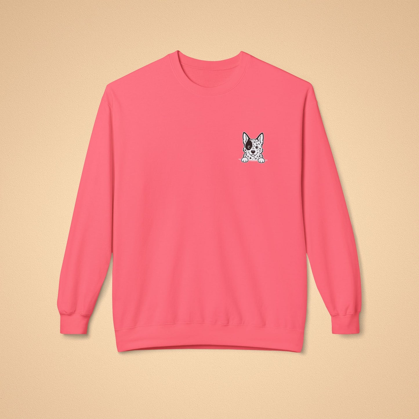 Australian Cattle Dog Crewneck Sweatshirt – Cozy Midweight Fleece