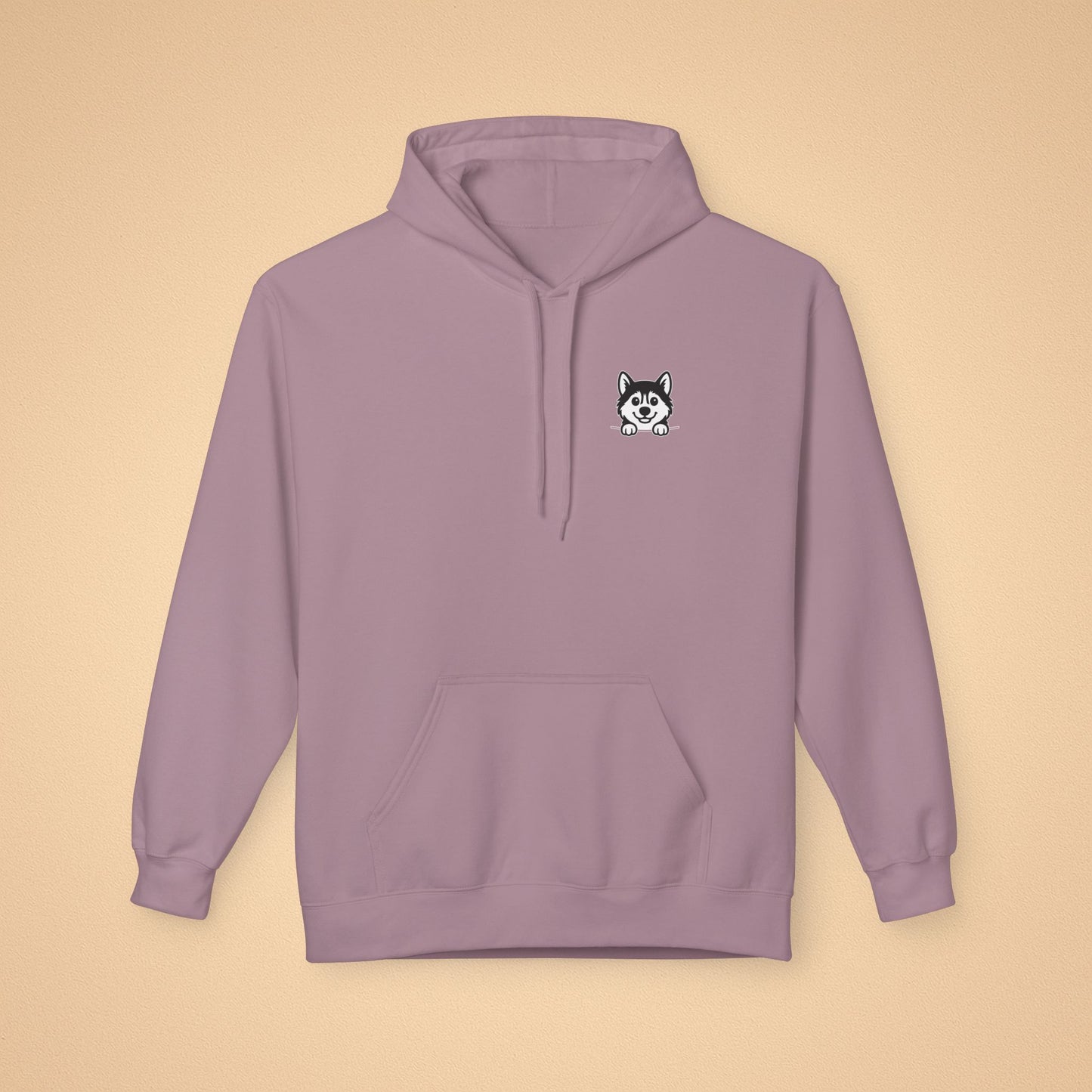 Siberian Husky Unisex Hoodie – Cozy Midweight Fleece