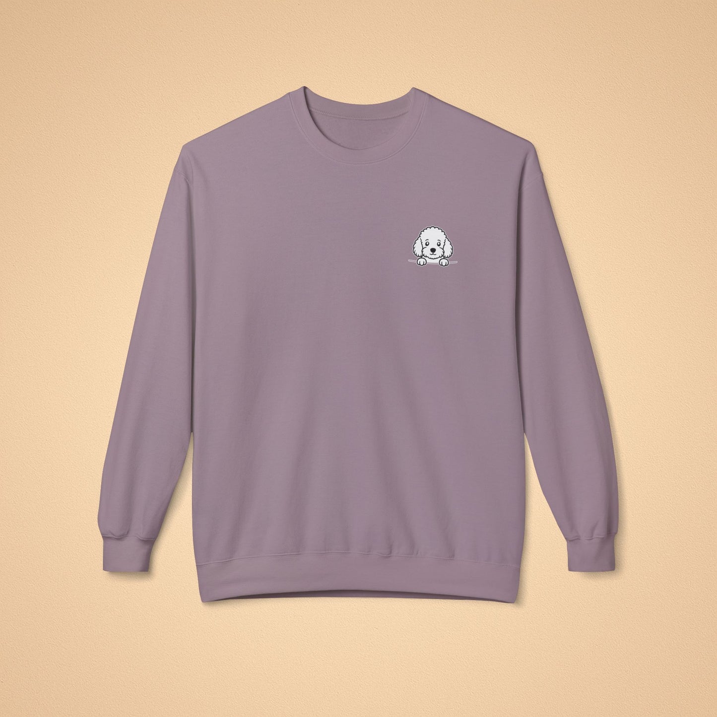 Toy Poodle Crewneck Sweatshirt – Cozy Midweight Fleece