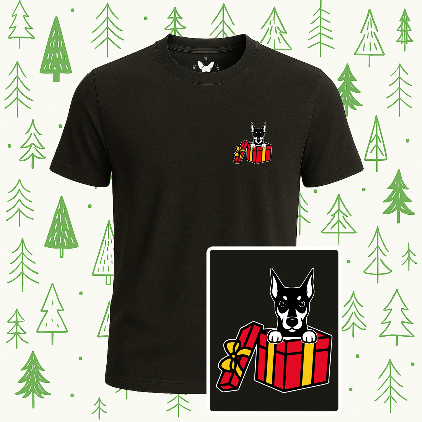 Doberman Best Present Ever Tee