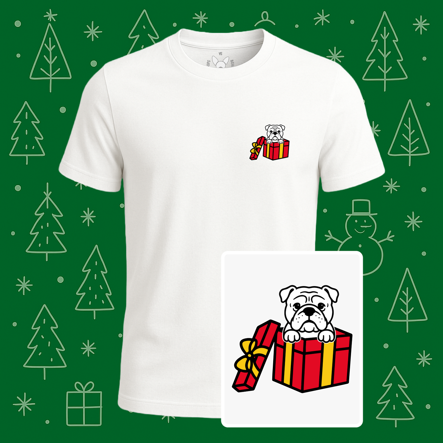 English Bulldog Best Present Ever Tee
