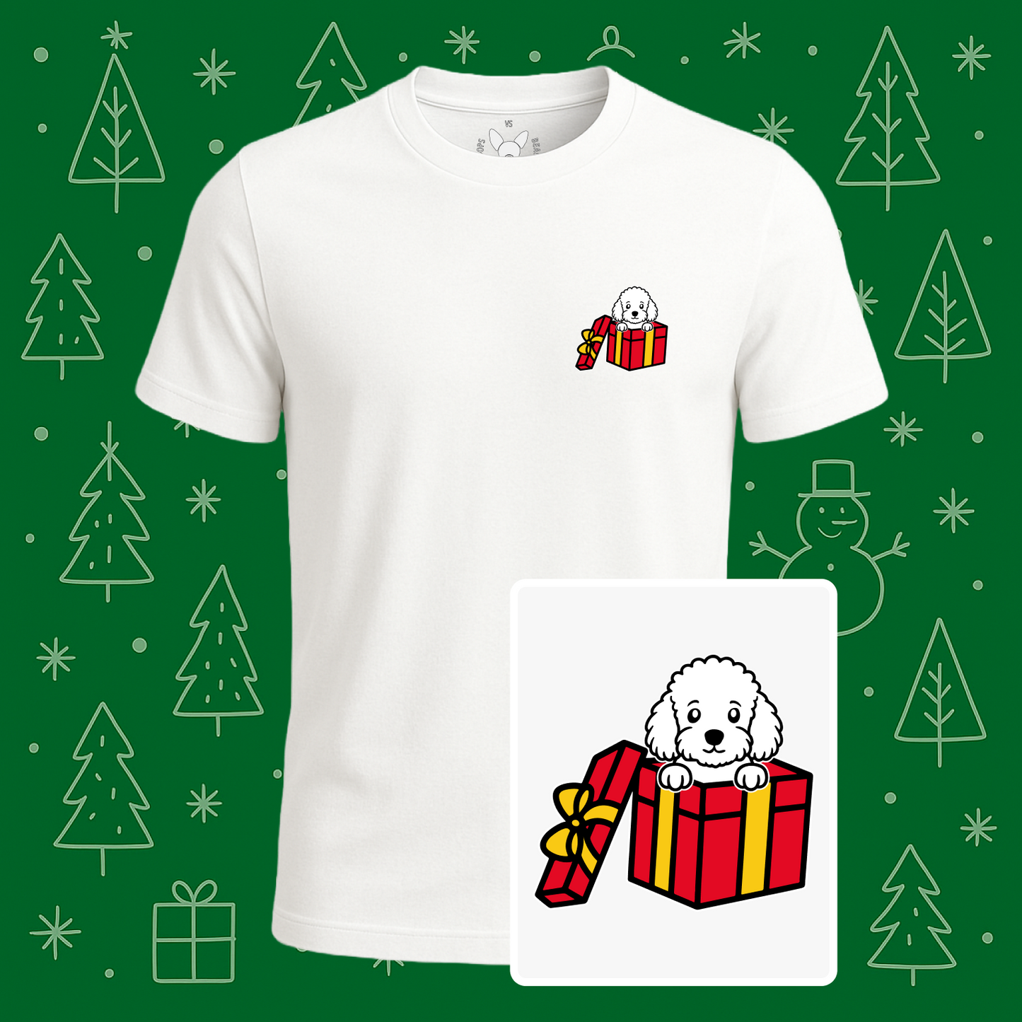 Toy Poodle Best Present Ever Tee
