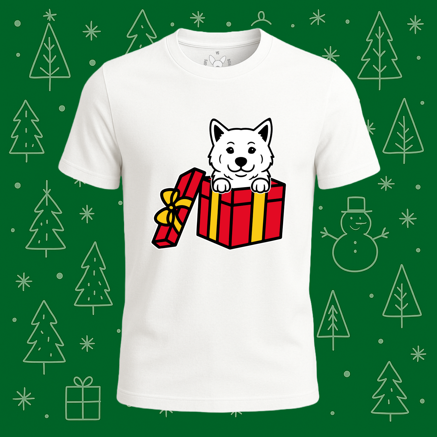 Akita Best Present Ever Tee - Feature Print