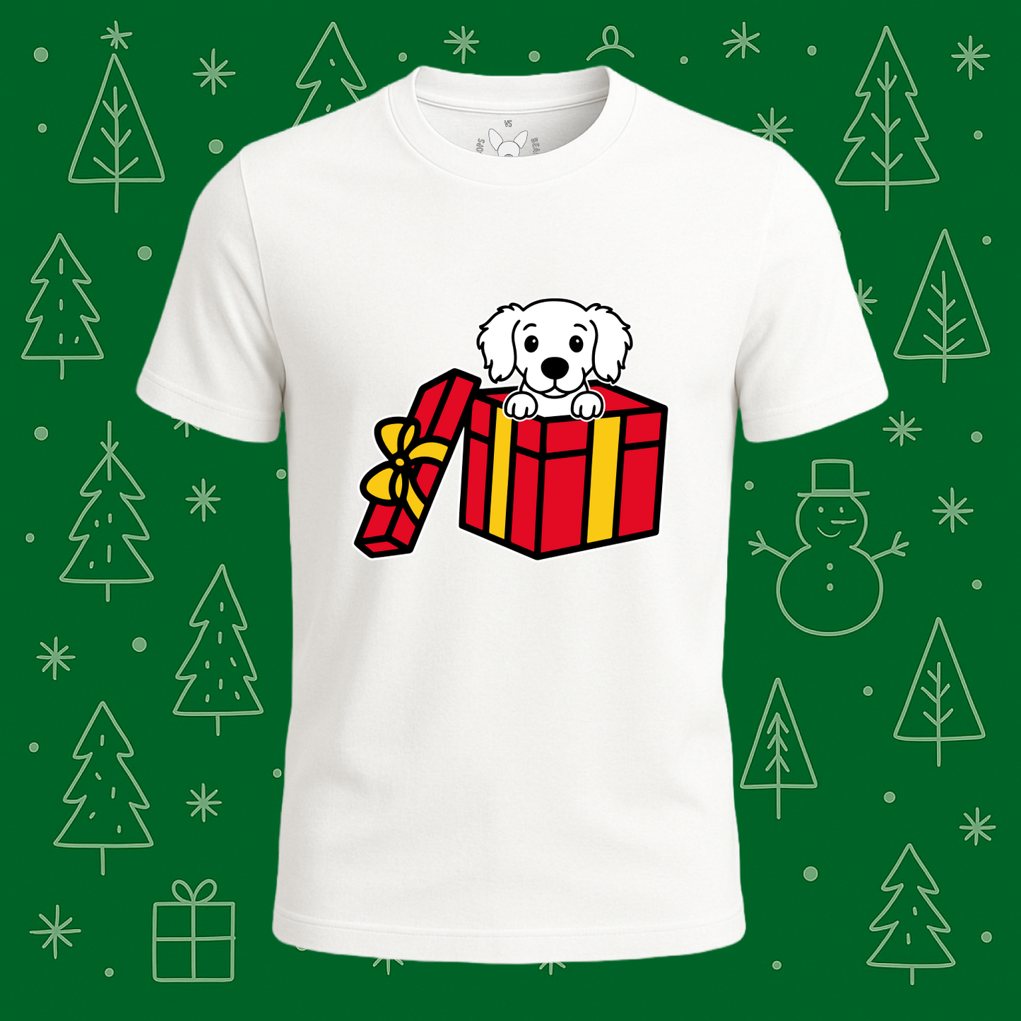 Long Haired Dachshund Best Present Ever Tee - Feature Print