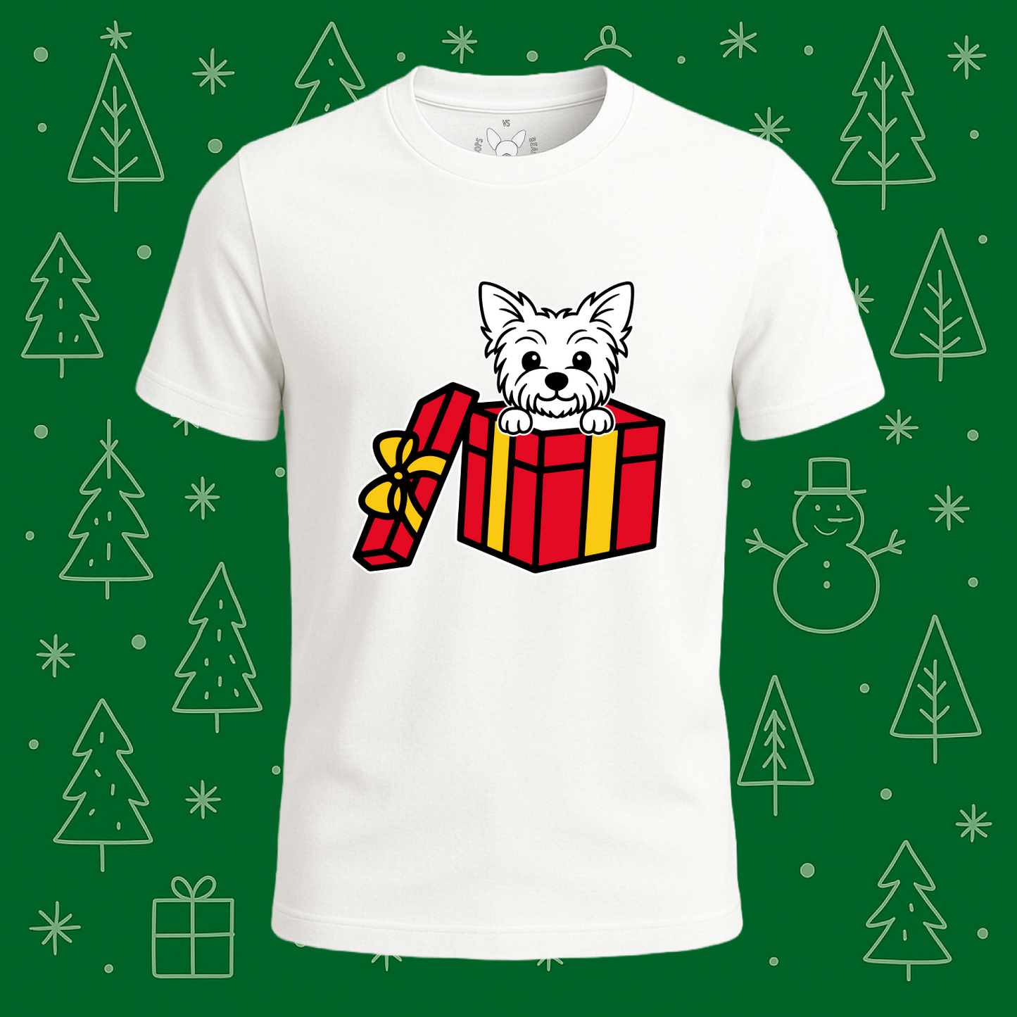 Yorkshire Terrier
(Yorkie) Best Present Ever Tee - Feature Print