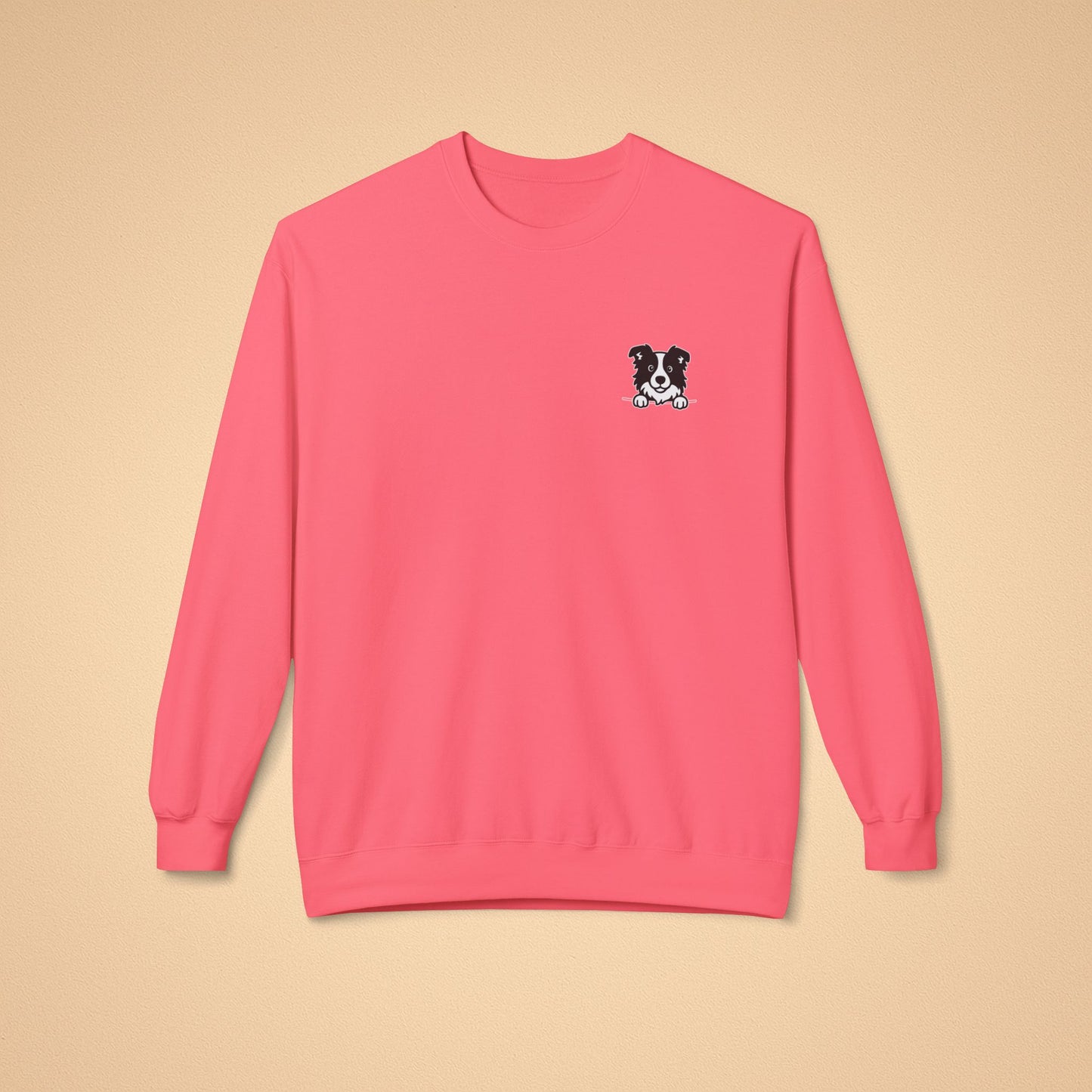 Border Collie Crewneck Sweatshirt – Cozy Midweight Fleece