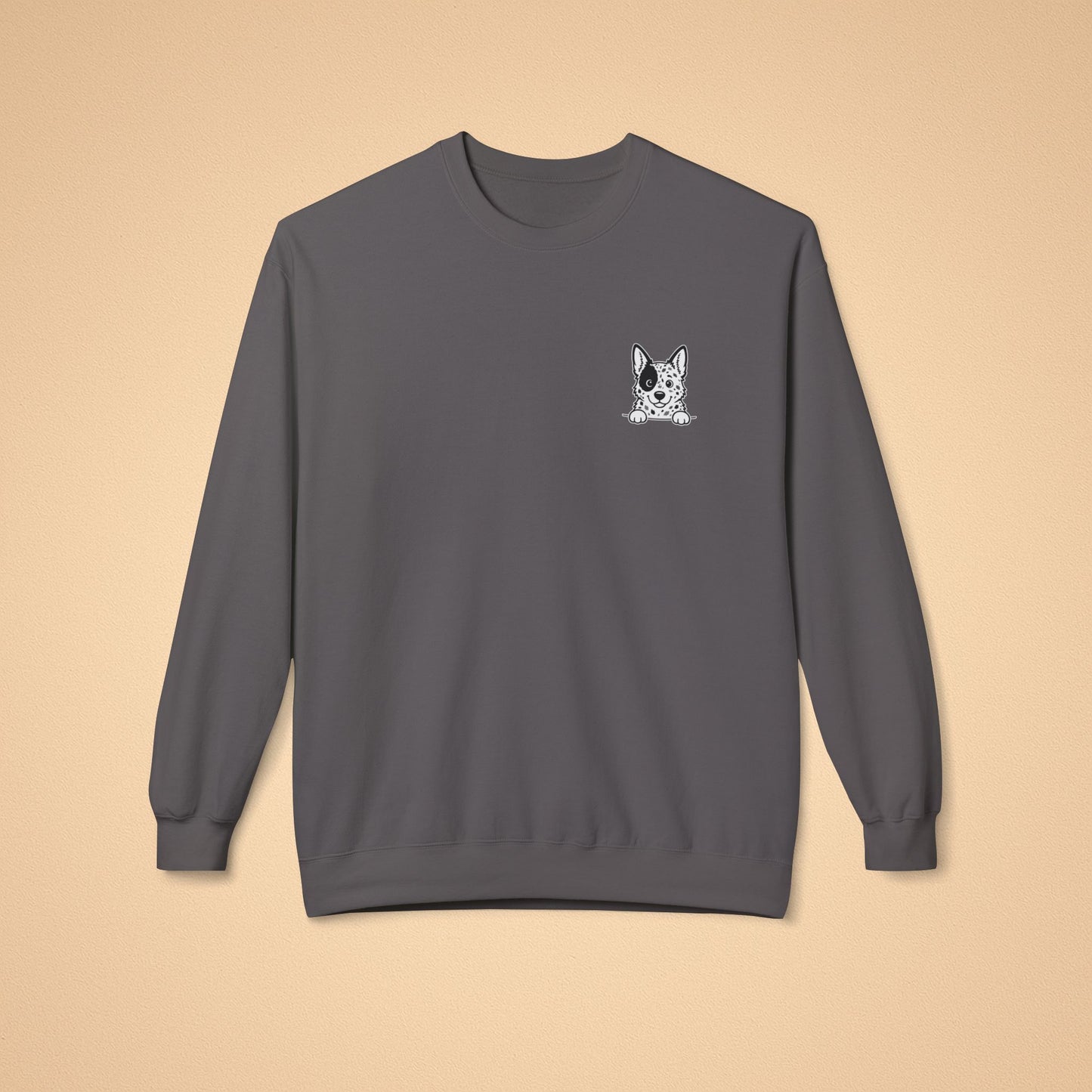 Australian Cattle Dog Crewneck Sweatshirt – Cozy Midweight Fleece