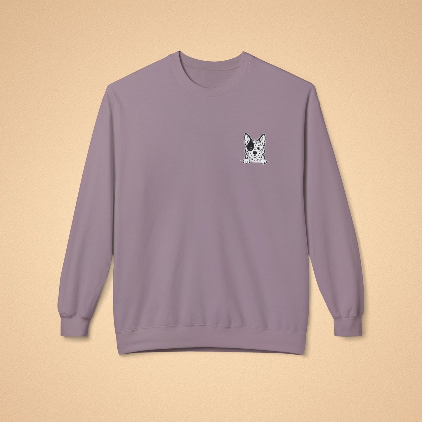 Australian Cattle Dog Crewneck Sweatshirt – Cozy Midweight Fleece