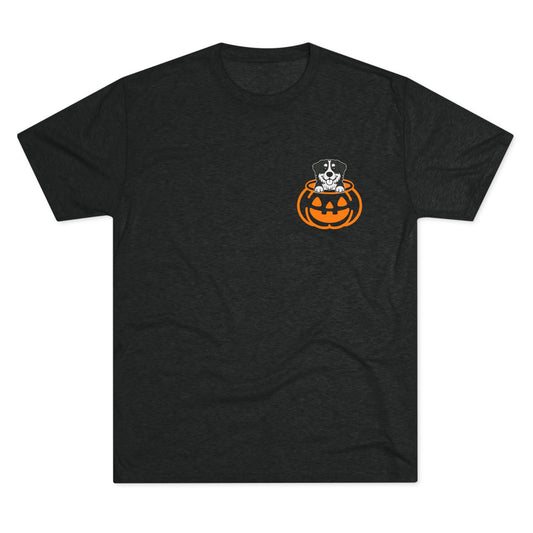 Halloween Pumpkin Pup - Bernese Mountain Dog - Tri-blend Tee