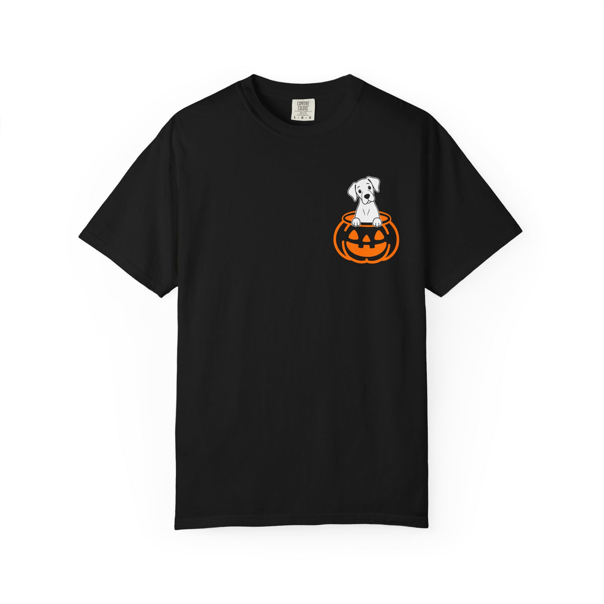 Halloween Pumpkin Pup - Great Dane - Heavyweight Tee
