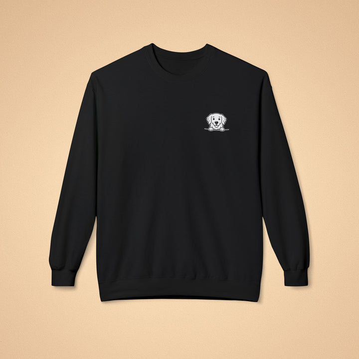 Golden Retriever Crewneck Sweatshirt – Cozy Midweight Fleece