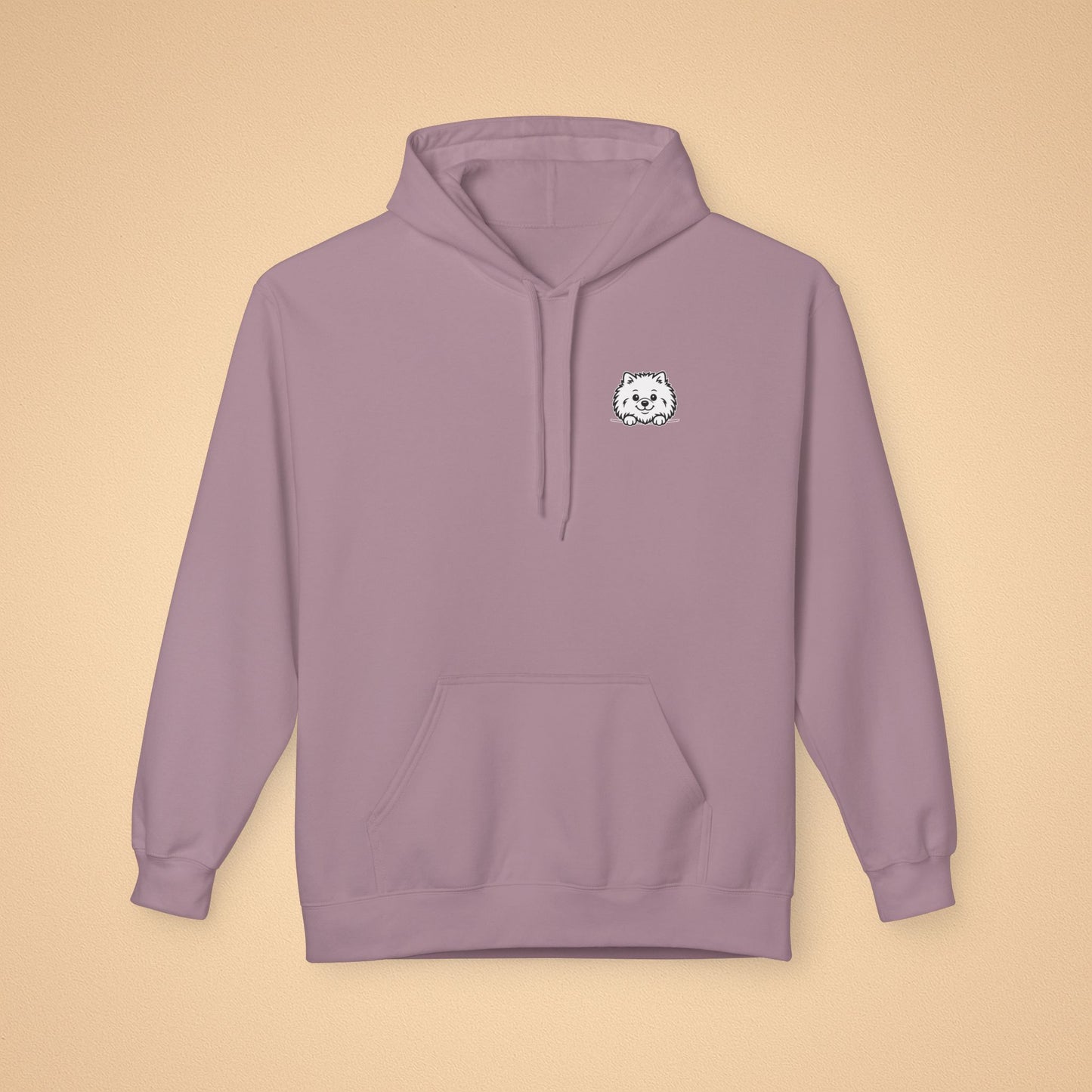 Pomeranian Unisex Hoodie – Cozy Midweight Fleece