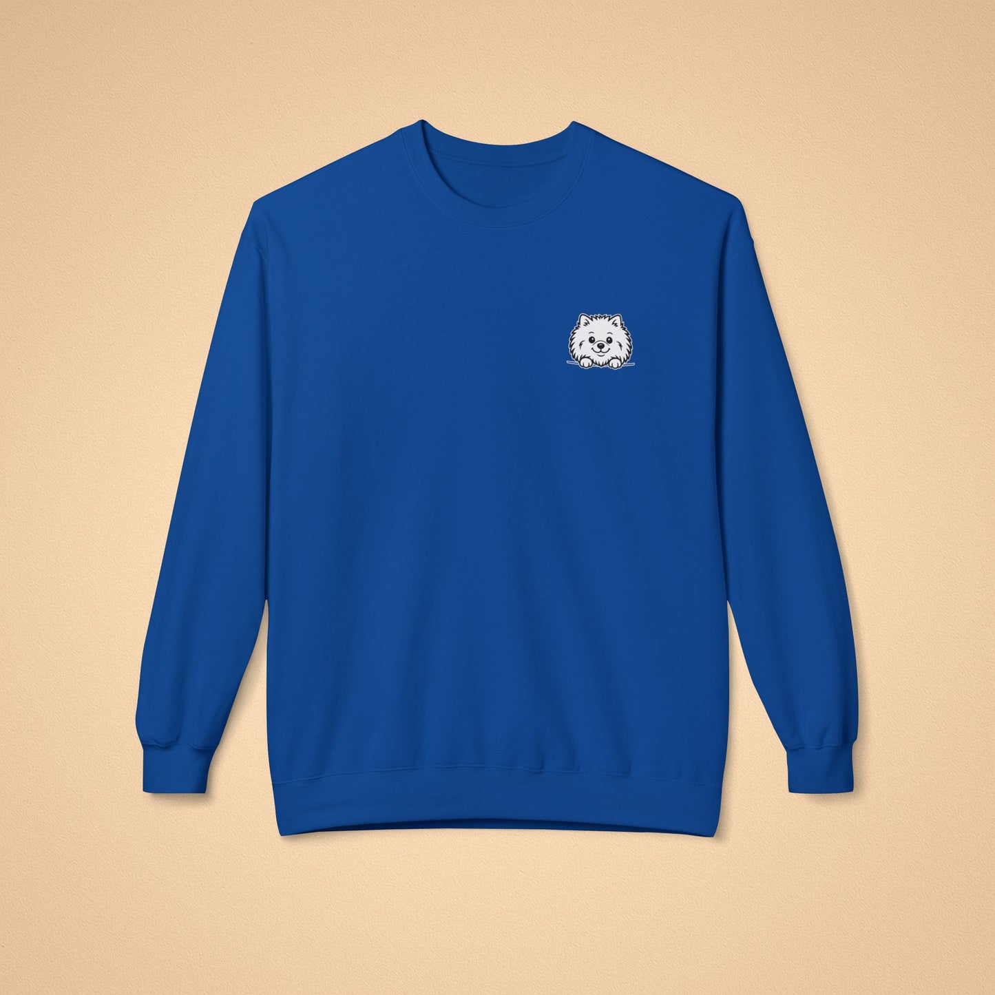 Pomeranian Crewneck Sweatshirt – Cozy Midweight Fleece