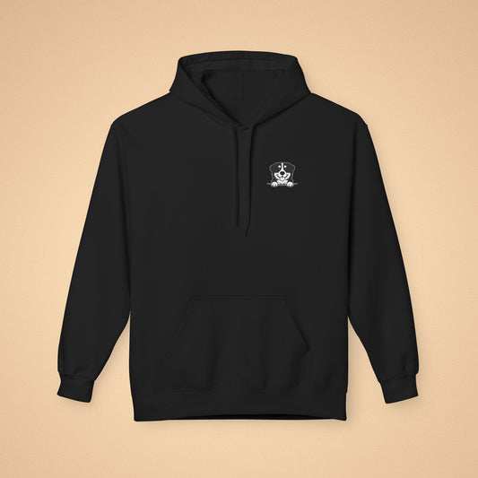 Bernese Mountain Dog Unisex Hoodie – Cozy Midweight Fleece