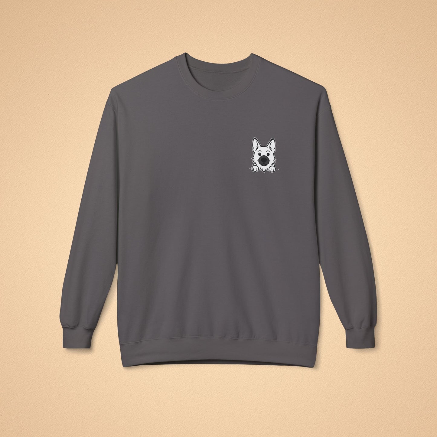 German Shepherd Crewneck Sweatshirt – Cozy Midweight Fleece