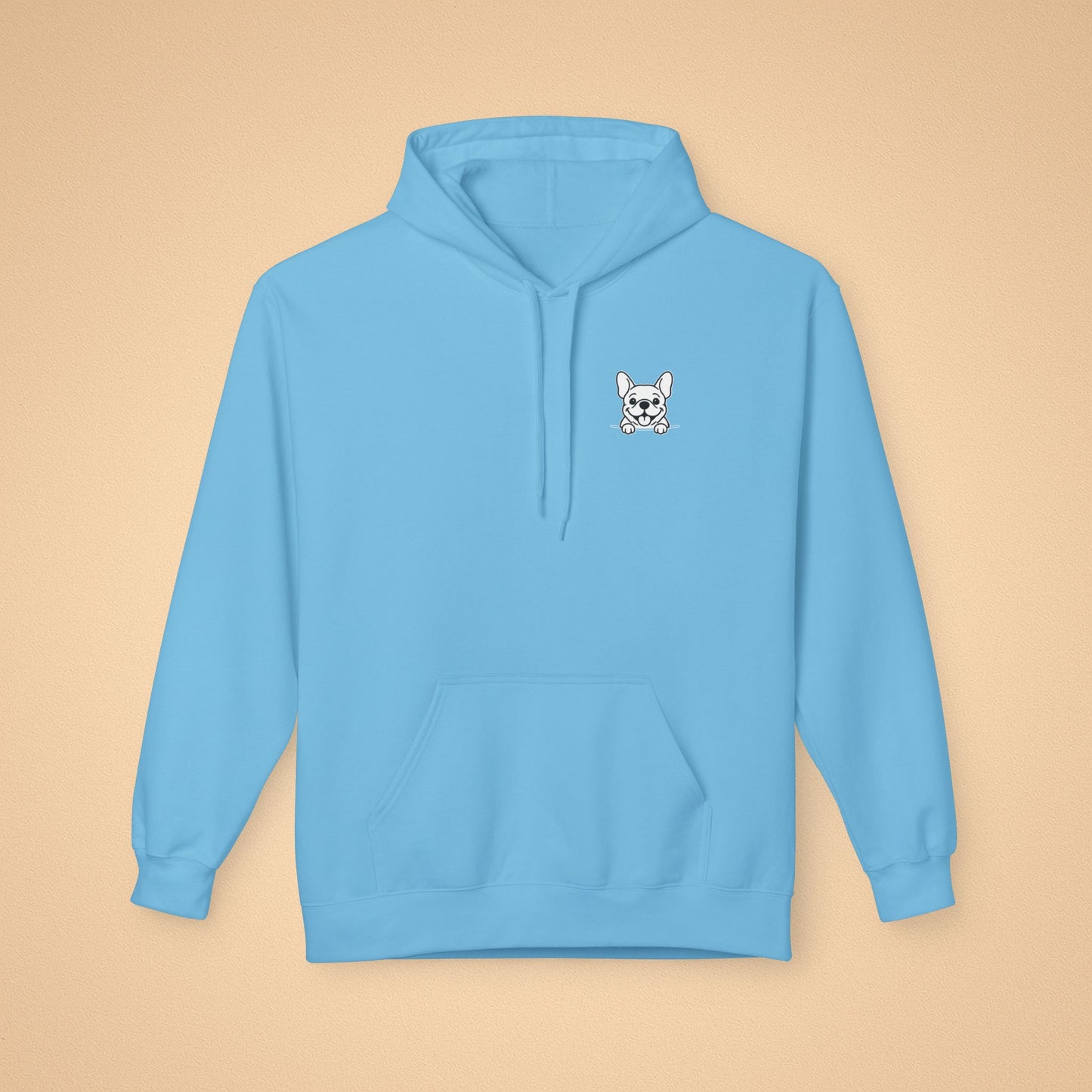 French Bulldog Unisex Hoodie – Cozy Midweight Fleece