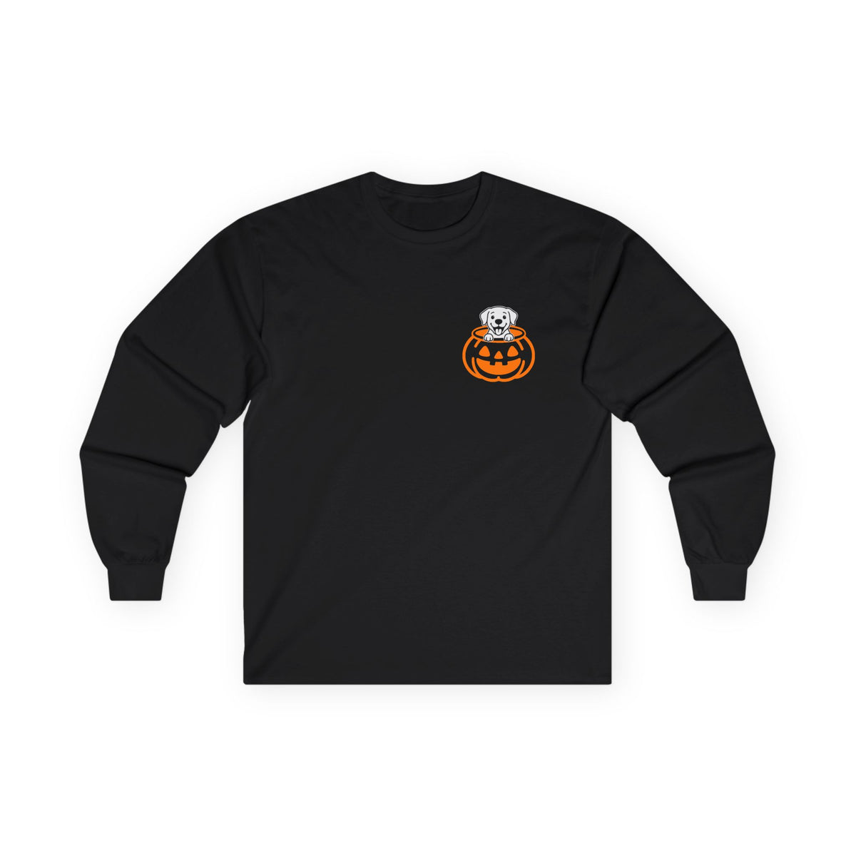 Halloween Pumpkin Pup - Labrador Retriever - Long Sleeve Tee