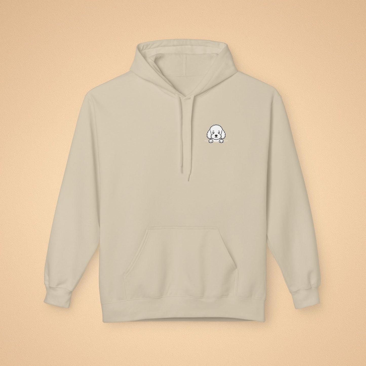 Toy Poodle Unisex Hoodie – Cozy Midweight Fleece