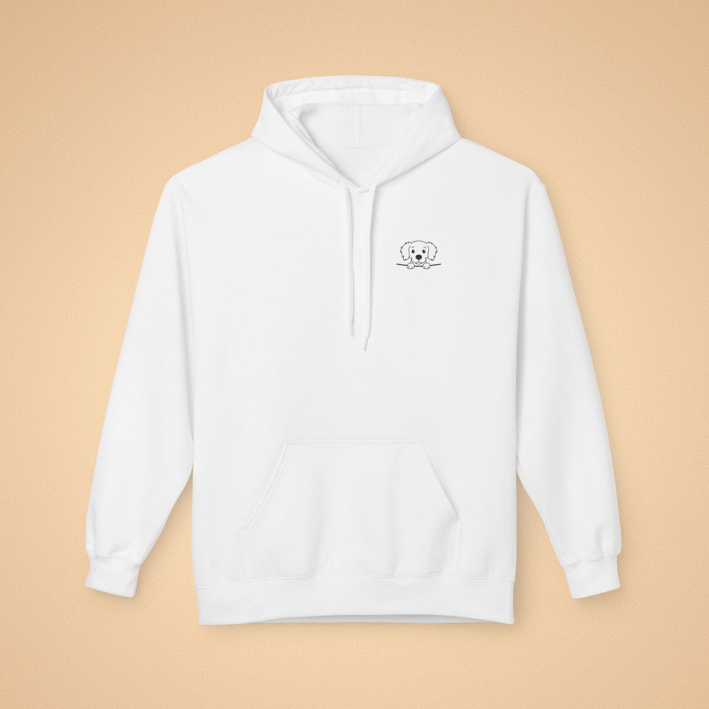 Long Haired Dachshund Unisex Hoodie – Cozy Midweight Fleece