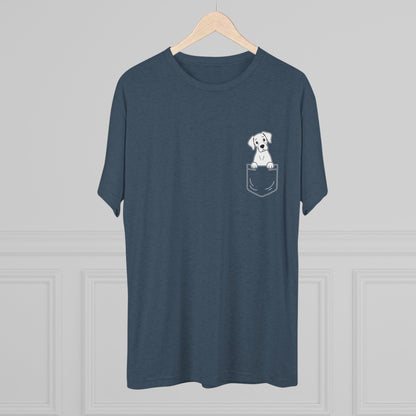 Great Dane Pocket-Print Tri-blend Tee