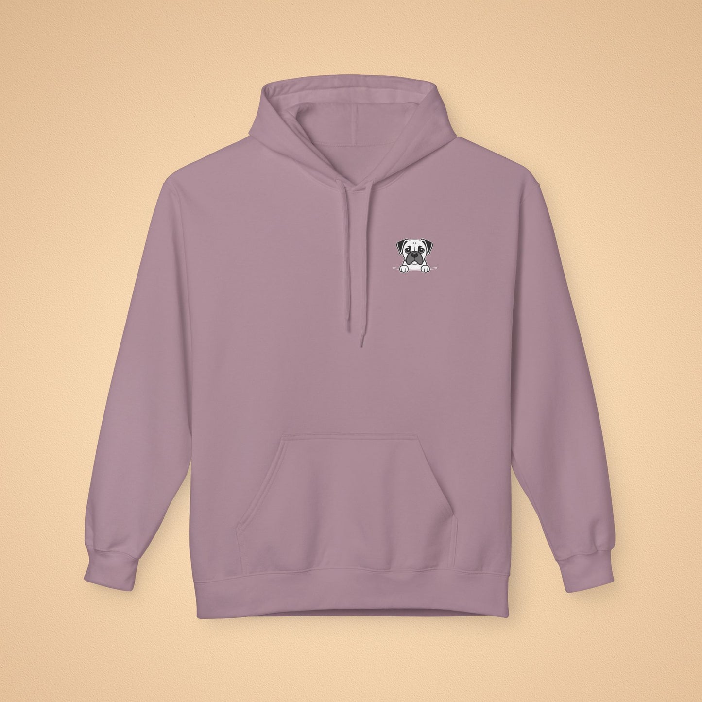 Boxer Unisex Hoodie – Cozy Midweight Fleece