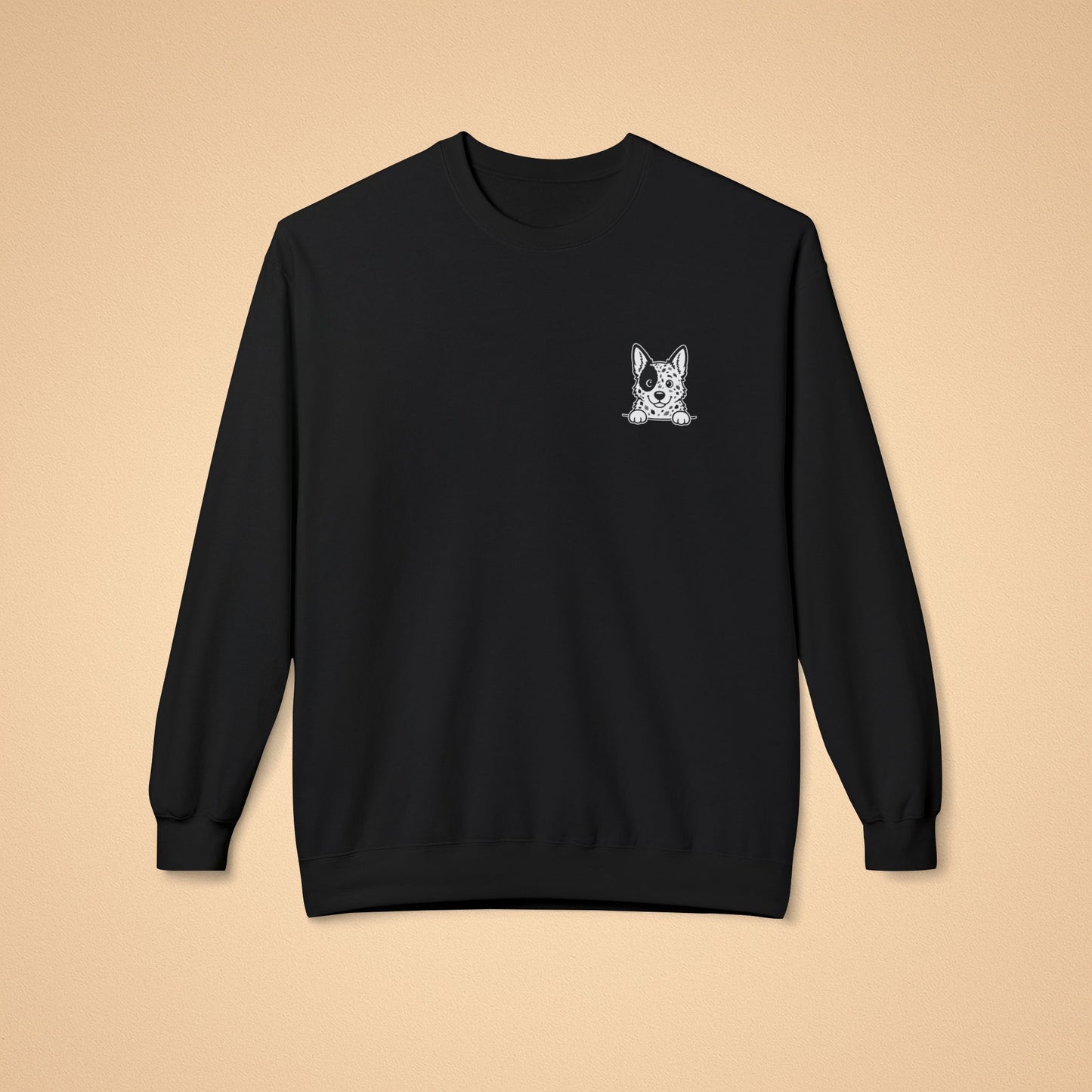 Australian Cattle Dog Crewneck Sweatshirt – Cozy Midweight Fleece
