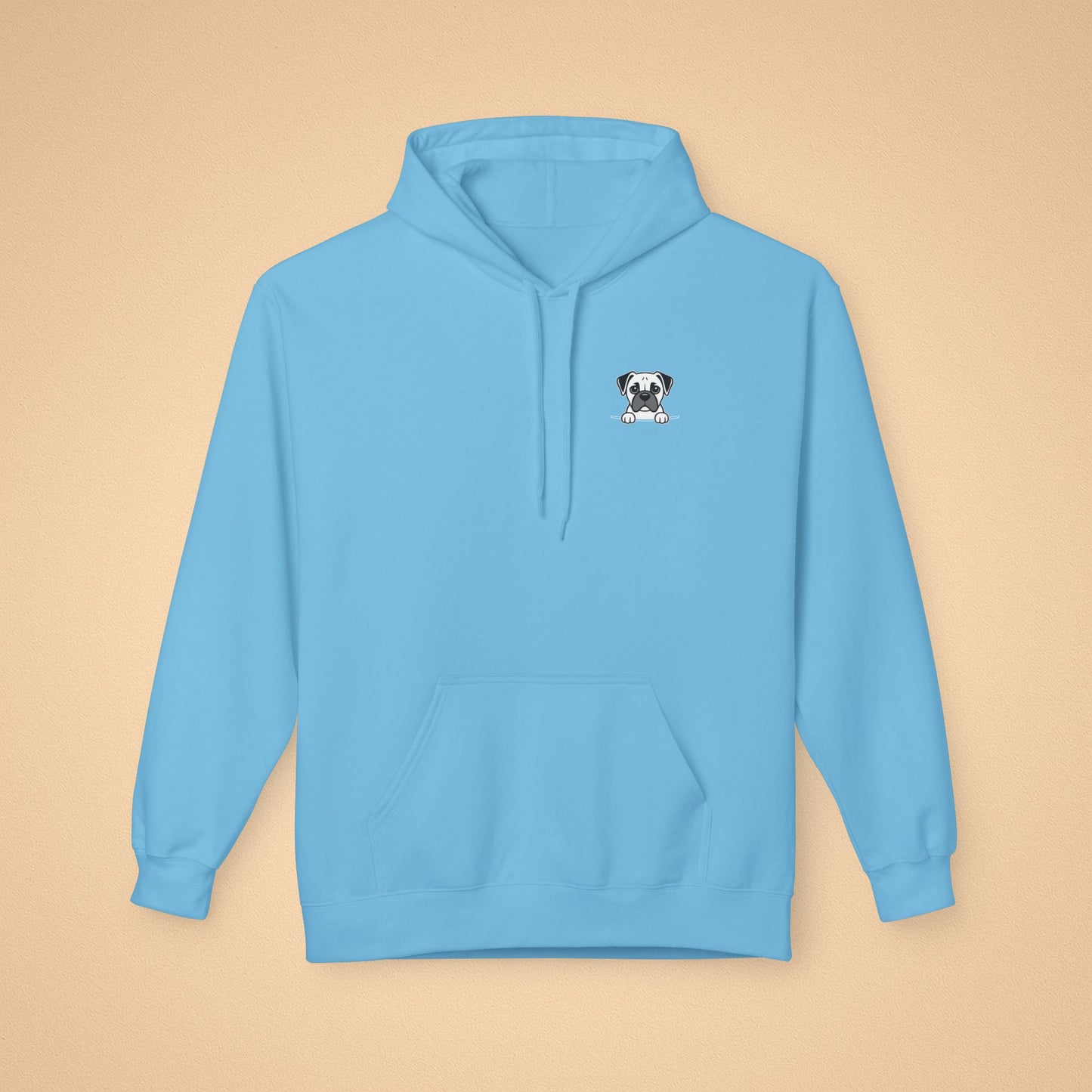 Boxer Unisex Hoodie – Cozy Midweight Fleece