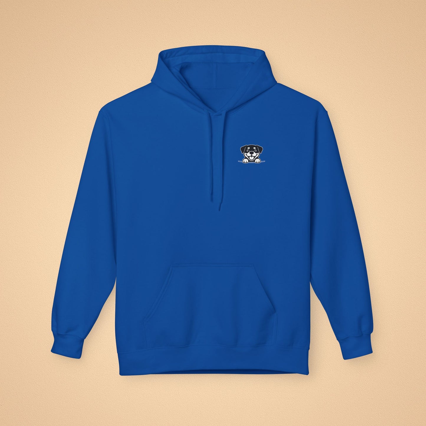 Rottweiler Unisex Hoodie – Cozy Midweight Fleece