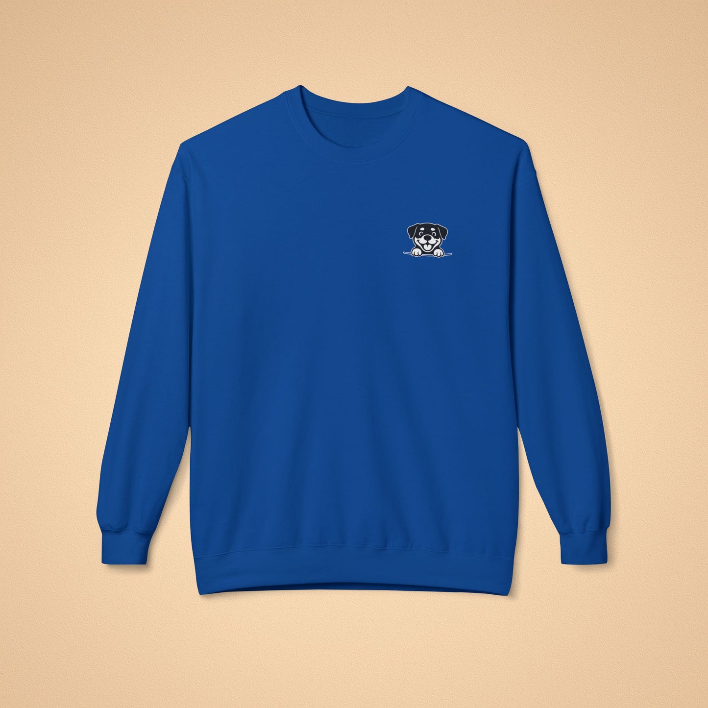 Rottweiler Crewneck Sweatshirt – Cozy Midweight Fleece