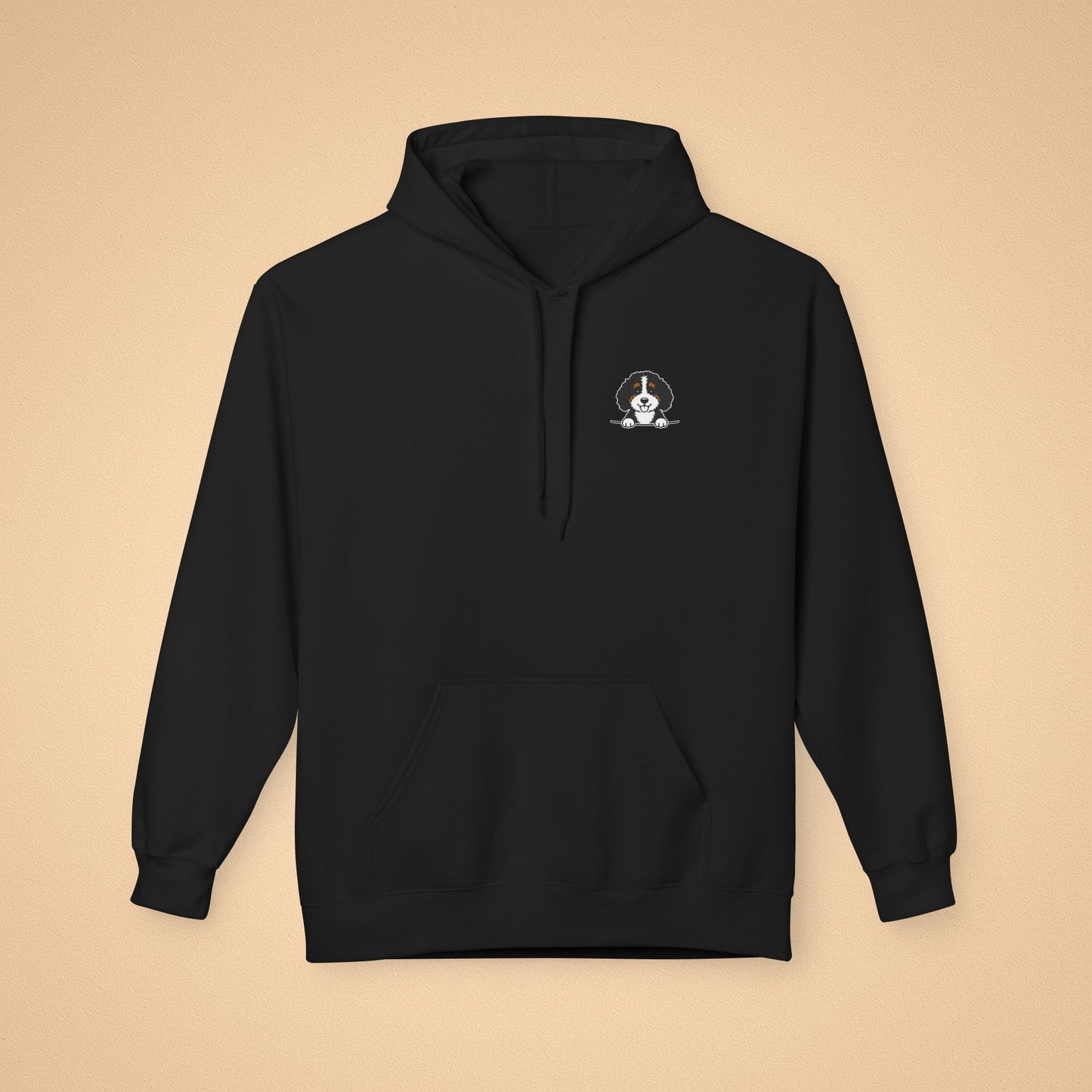 Bernedoodle Unisex Hoodie – Cozy Midweight Fleece