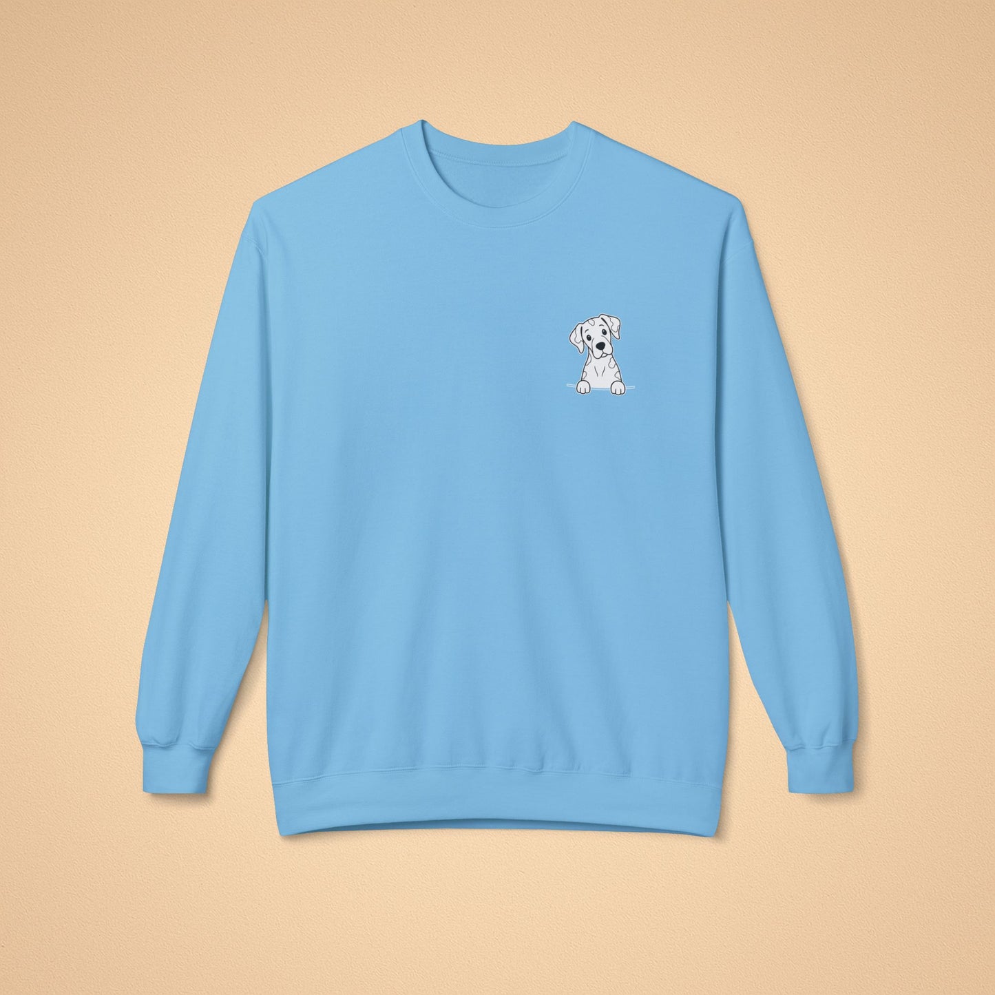 Great Dane (Harlequin) Crewneck Sweatshirt – Cozy Midweight Fleece
