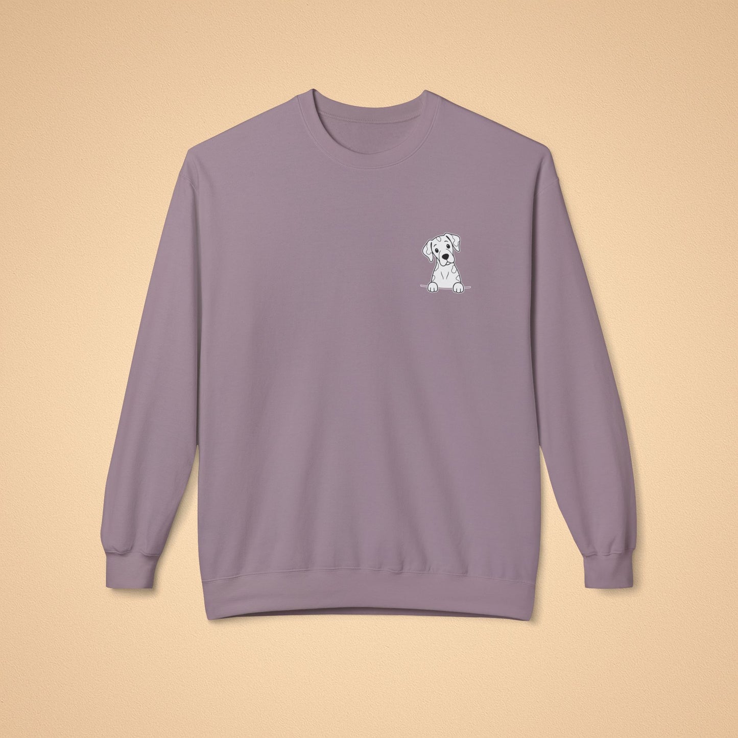 Great Dane (Harlequin) Crewneck Sweatshirt – Cozy Midweight Fleece