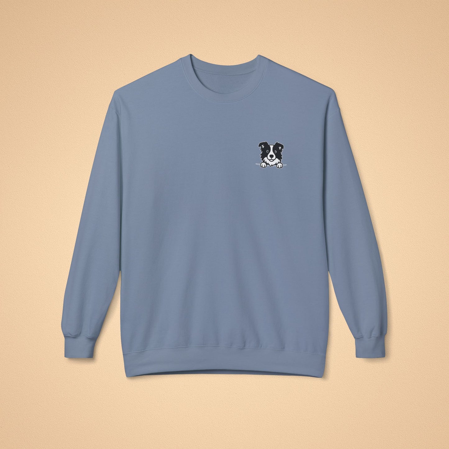 Border Collie Crewneck Sweatshirt – Cozy Midweight Fleece