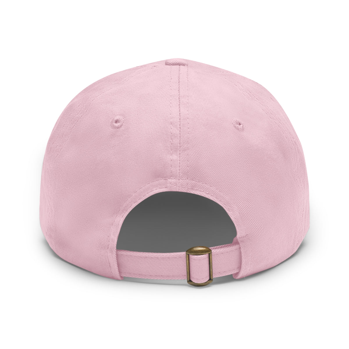 Shih Tzu (Top Knot) Dad Hat – Unisex Leather Patch Adjustable Cap
