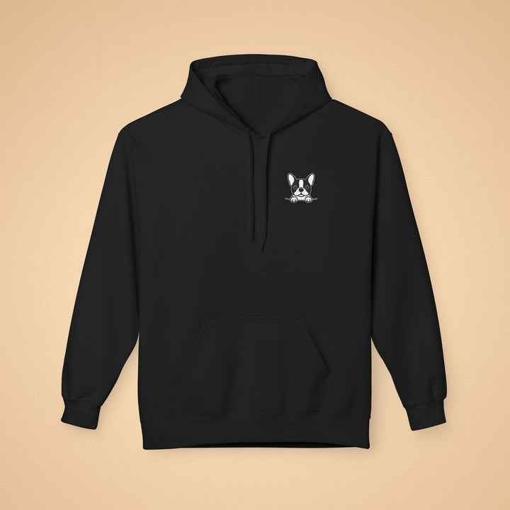 Boston Terrier Unisex Hoodie – Cozy Midweight Fleece