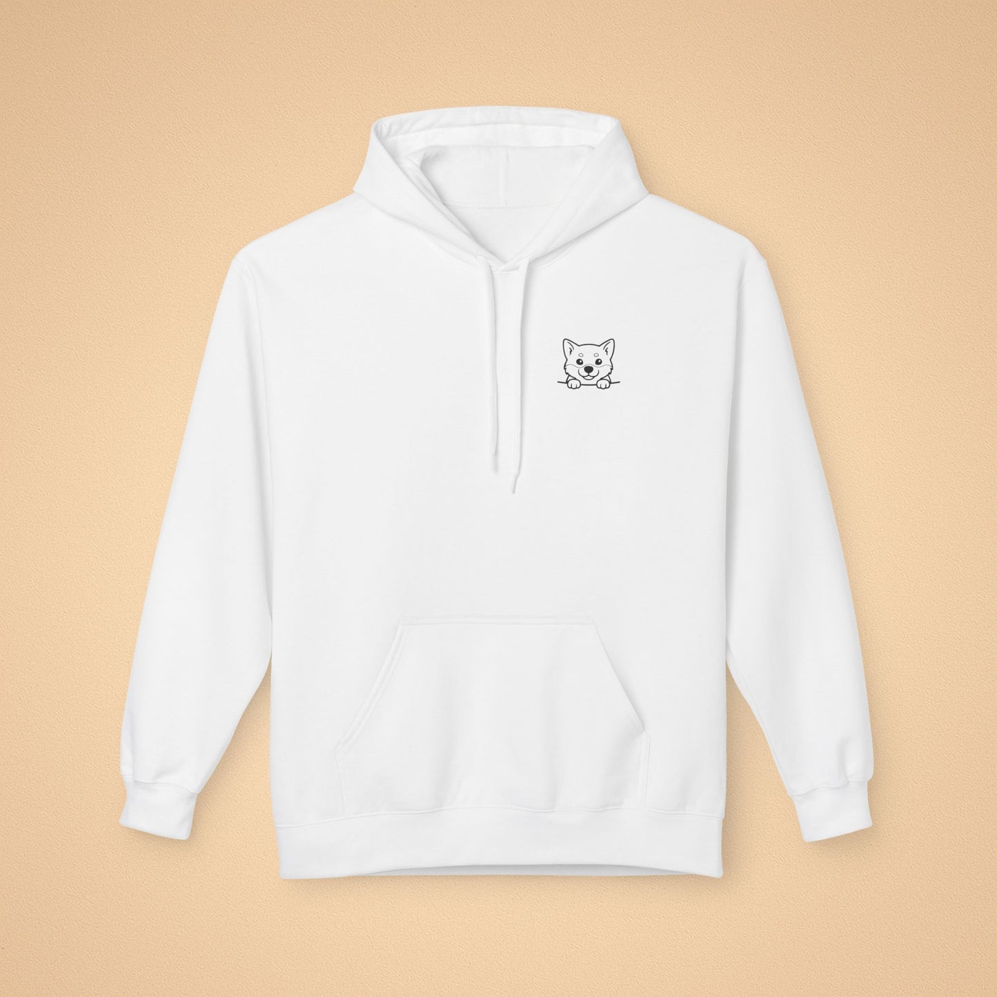 Shiba Inu Unisex Hoodie – Cozy Midweight Fleece