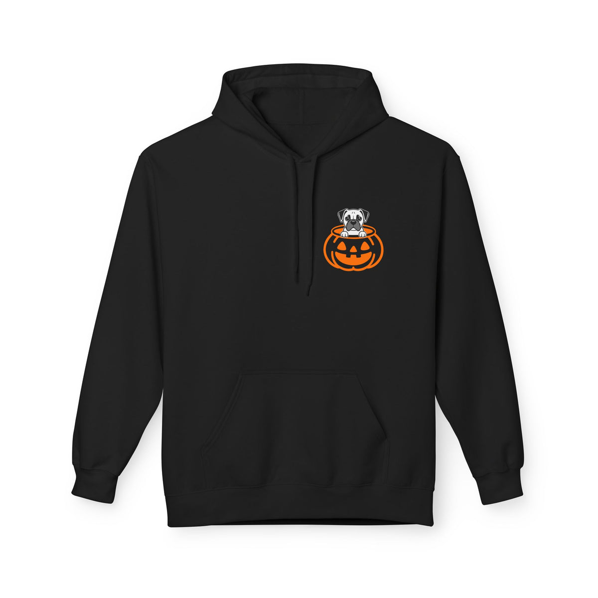 Halloween Pumpkin Pup - Boxer - Hoodie