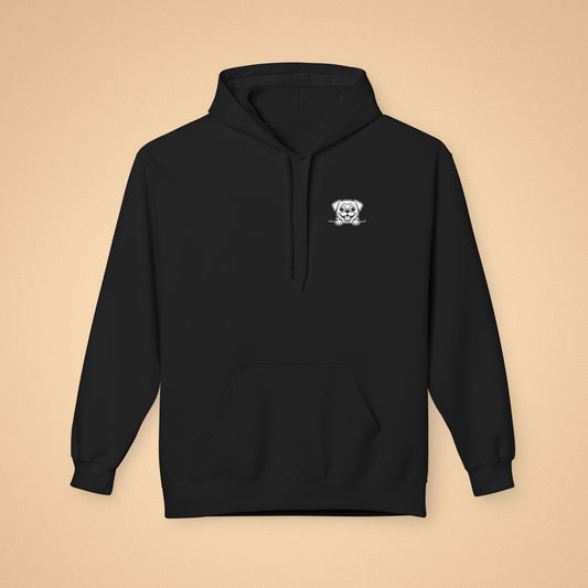 Pug Unisex Hoodie – Cozy Midweight Fleece