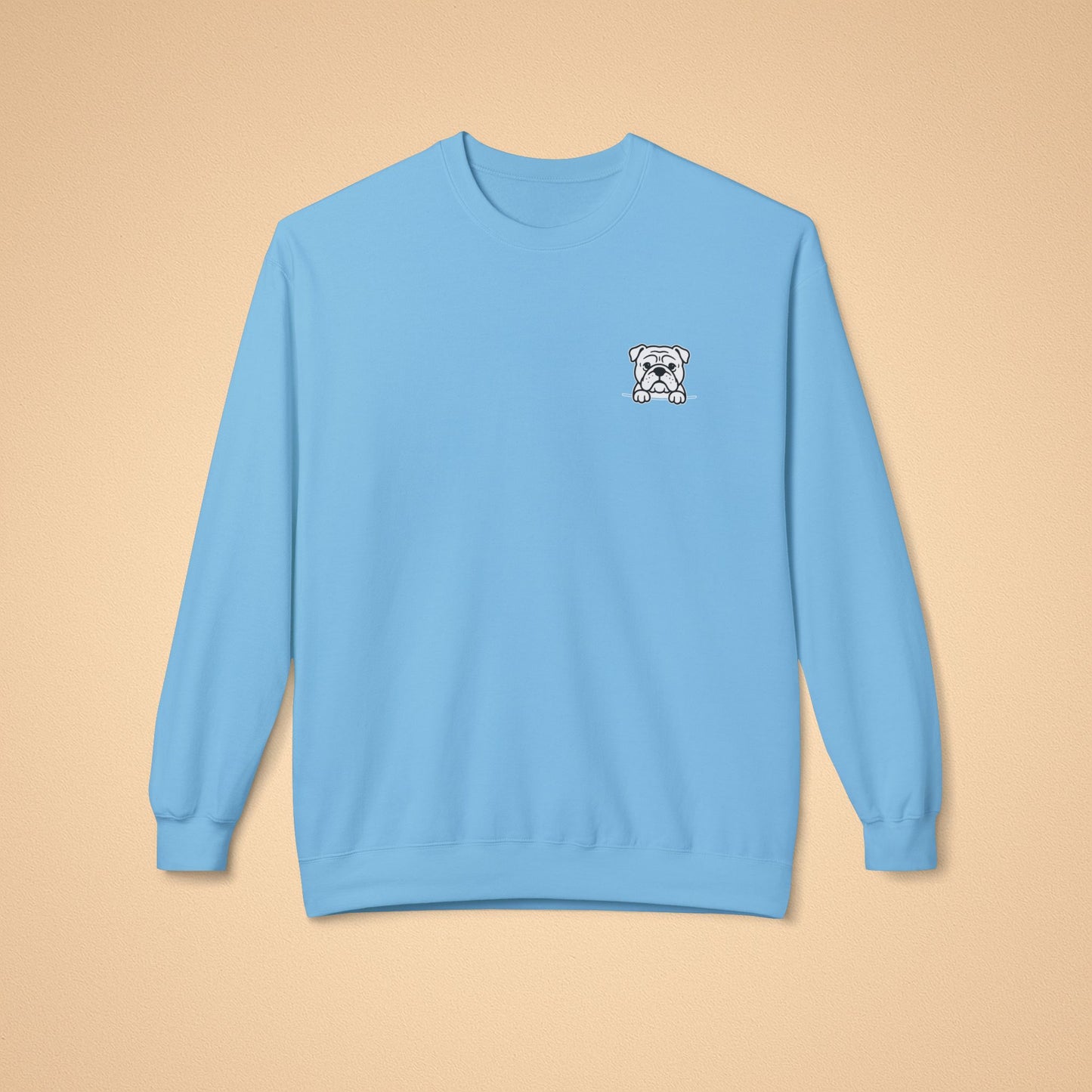 English Bulldog Crewneck Sweatshirt – Cozy Midweight Fleece