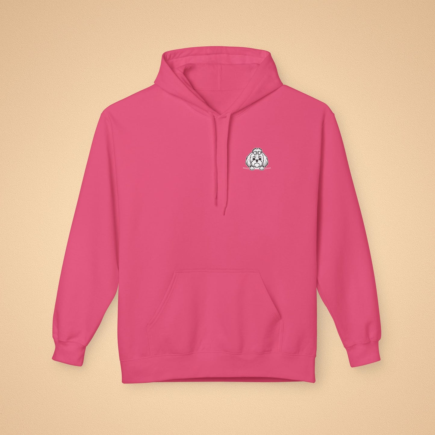 Shih Tzu (Top Knot) Unisex Hoodie – Cozy Midweight Fleece