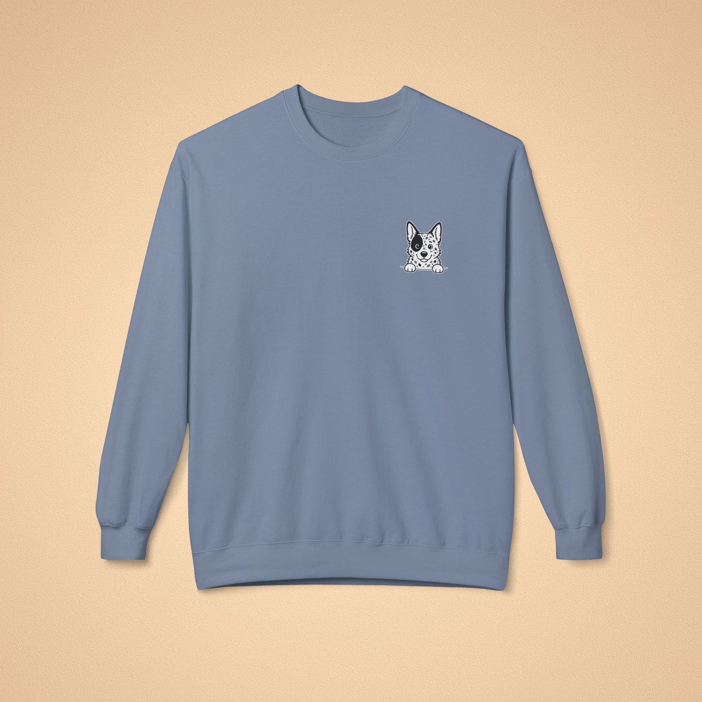 Australian Cattle Dog Crewneck Sweatshirt – Cozy Midweight Fleece