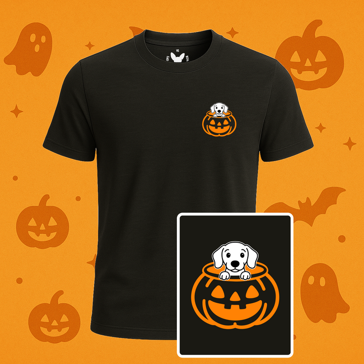 Dachshund Halloween Pumpkin Pup Tees