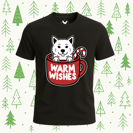 Akita Warm Wishes Tee - Feature Print