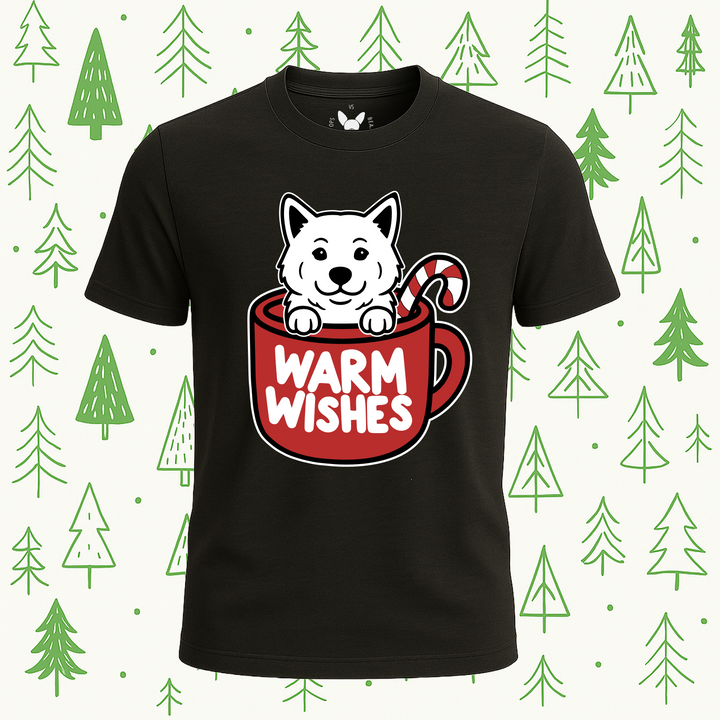 Akita Warm Wishes Tee - Feature Print