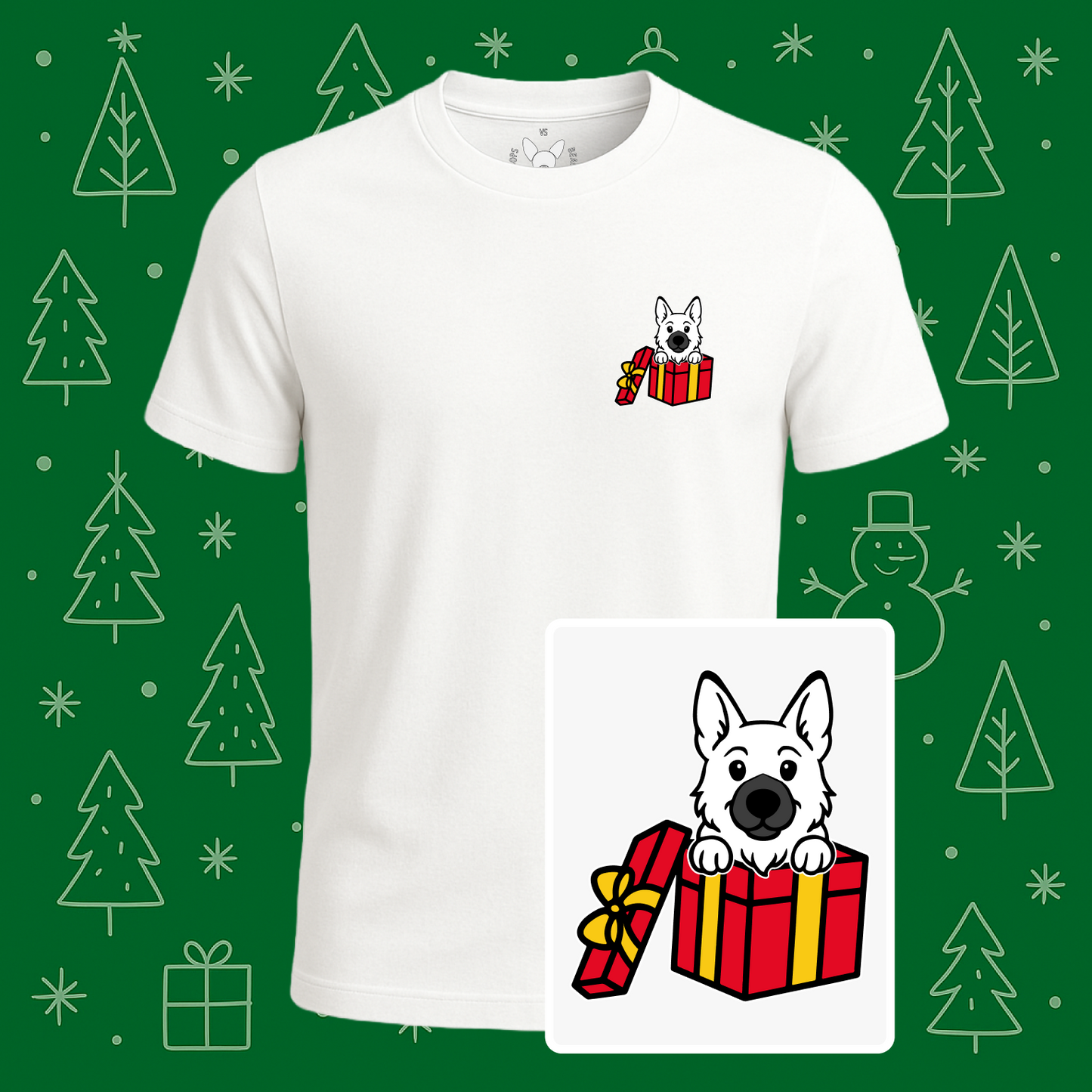 German Shepherd Best Present Ever Tee