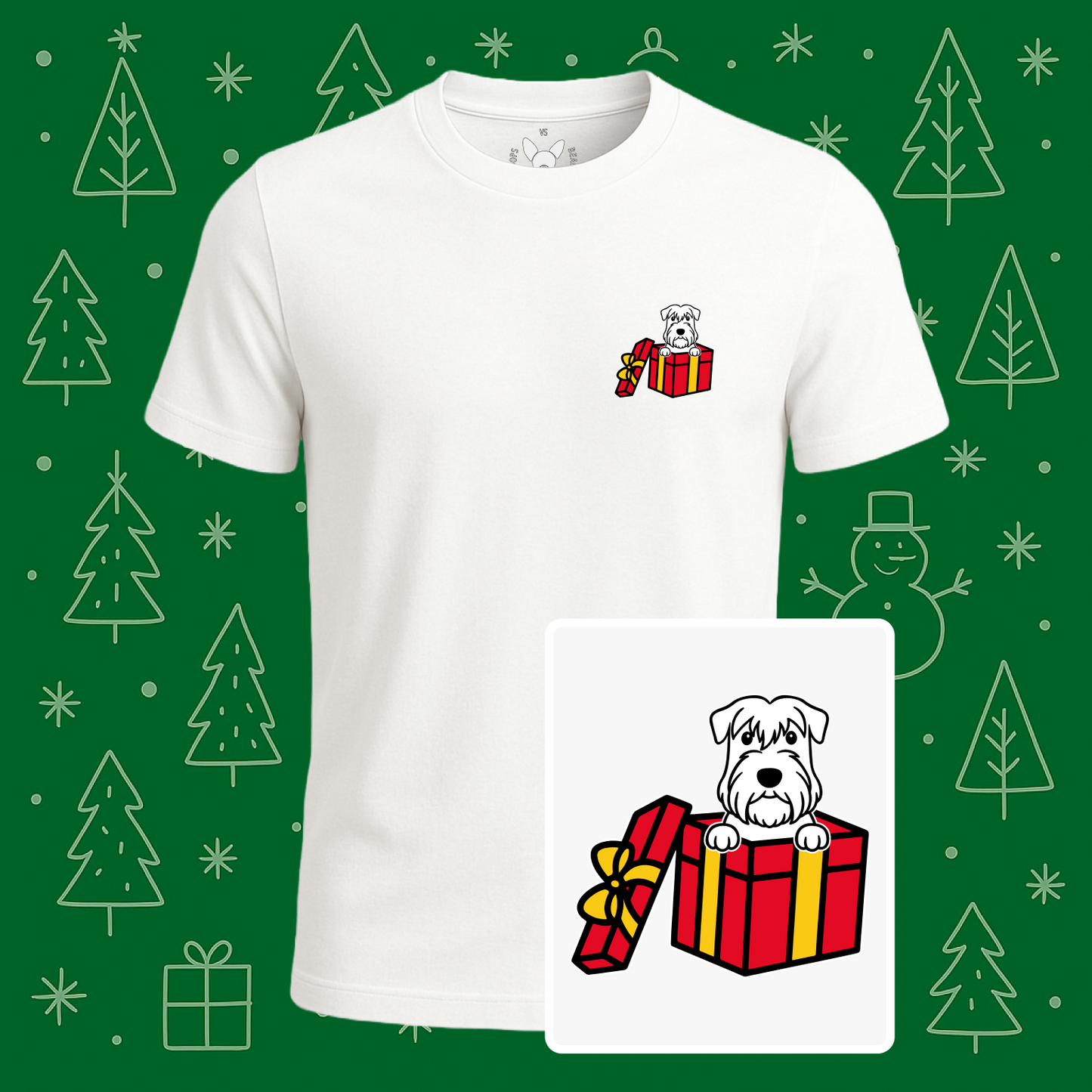 Sealyham Best Present Ever Tee