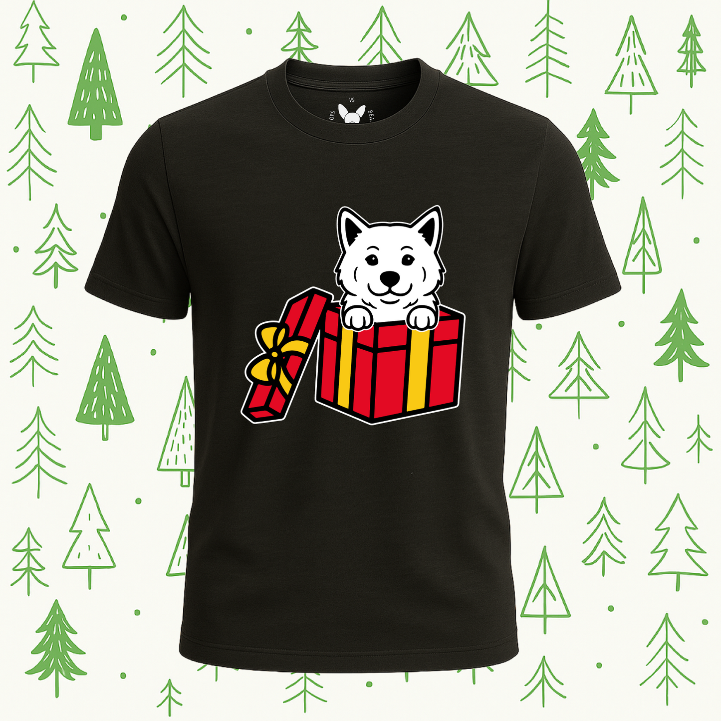 Akita Best Present Ever Tee - Feature Print