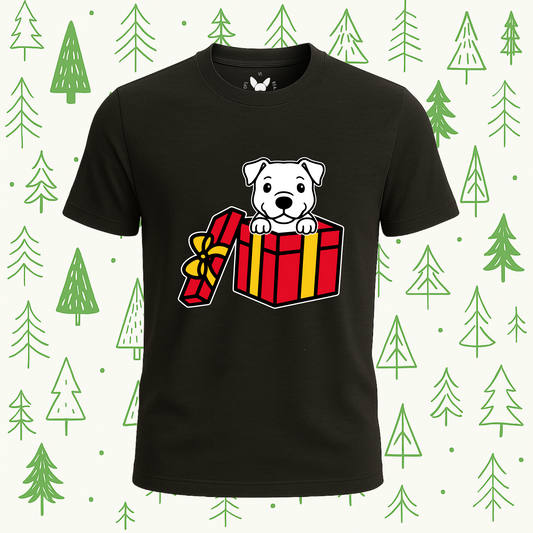 American Pitbull Best Present Ever Tee - Feature Print