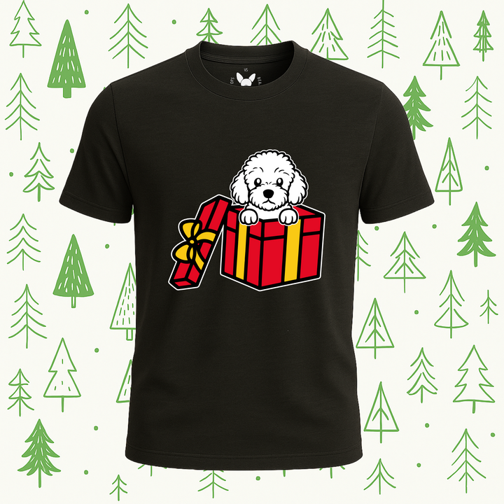 Bichon Frise Best Present Ever Tee - Feature Print